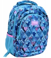 Školský batoh viackomorový Astra Head Viacfarebný geometry blue