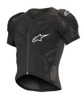 Zbroja rowerowa Alpinestars Vector Tech krótki rękaw czarny 2XL