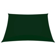 vidaXL Slnečná plachta, látka Oxford, štvorec, 4x4 m, zelená