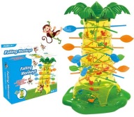 CSALÁDI ÜGYESSÉGI JÁTÉK HULLÓ MAJMOK BÁBOK