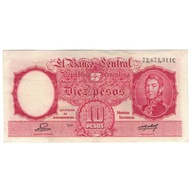 Banknot, Argentina, 10 Pesos, 1935, 1935-03-28, KM