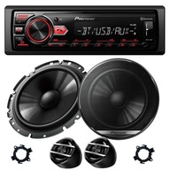 PIONEER MVH29BT Bluetooth + głośniki 16,5cm system