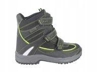 Trekingové topánky CAMPUS SNOW DROP čiernozelené29