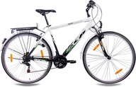 Trekingový bicykel 26 Pánsky Univerzálny Nosič Svetlá Dynamo Blatníky