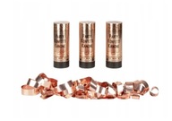 Lövöldözős tubus konfettivel RÓZSASZÍN ARANY 3 db