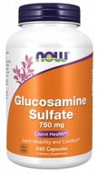 NOW FOODS Glucosamine Sulfate - Glukosamín sulfát 750 mg (240 kaps.)