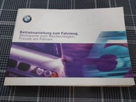 BMW SERIA 5 E39 Instrukcja Obsługi Książka 2000