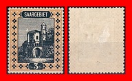 NIEMCY ( SAARGEBIET ) - znaczek czysty * z 1922 roku. Z 3293.