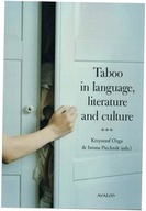 Taboo in language, literature and culture