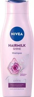 NIVEA Szampon do włosów wydobywający blask HAIRMILK SHINE, 400 ml