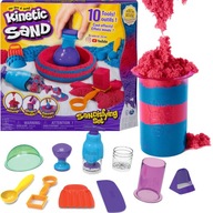 KINETIC SAND SADA KINETICKÝ PIESOK + PRÍSLUŠENSTVO 10 NÁSTROJOV