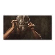 Foto obraz sklo akryl Africká maska 120X60 cm