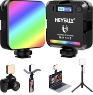 Lampa foto/video HEYSLIY RGB