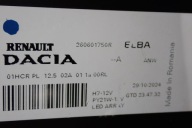 DACIA LOGAN SANDERO III JOGGER 20- reflektor left light left