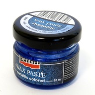 PENTART Pasta woskowa metaliczna niebieska 20ml