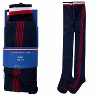 TOMMY HILFIGER RAJSTOPKI DZIECIĘCE NAVY r.122-128