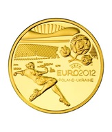 Polska, 100 zł 2012, EURO 2012 st. L