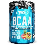 REAL PHARM AMINOKWASY BCAA 2:1:1 400G Cytryna-mię