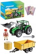 PLAYMOBIL COUNTRY 9317 WIELKI TRAKTOR Z PRZYCZEPĄ