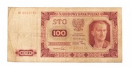 100 ZŁOTYCH 1948 seria DI st.4/5