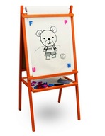 Aga4Kids Detská obojstranná tabuľa TEDDY MOP 4v1