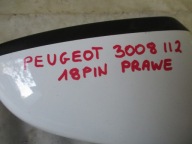 mirror right Peugeot 3008 II 2 18 PIN