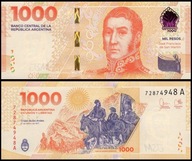 Argentyna 1000 Pesos 2023 P-370a UNC