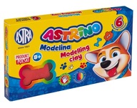 ASTRA Modelina szkolna 6 kolorów Astrino