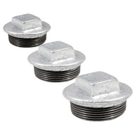 ZÁTKA KRYTKA KAPA GZ 3/4" POZINKOVANÁ DN20 LIATINOVÁ POZINKOVANÁ AGAFLEX