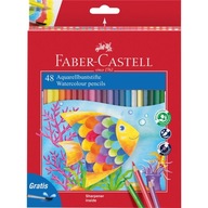 Kredki akwarelowe Faber-Castell 48 szt.