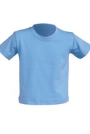 Detské tričko JHK SKY BLUE veľ.2 / 92CM