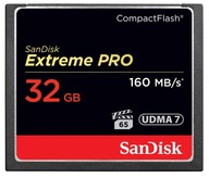 Pamäťová karta CompactFlash SanDisk Extreme PRO 32 GB