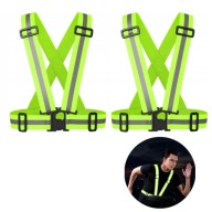 SZELKI ODBLASKOWE DO BIEGANIA I JAZDY NA ROWERZE 2 SZT