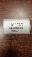 TOYOTA YARIS and light right rear part