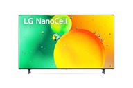 Smart TV 55" LG 55NANO753QC 4K HDR10 HLG NanoCell Bezramkowy AI ThinQ WebOS