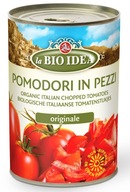 Pomidory krojone bez skóry (puszka) 400g La Bio Id