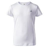 Martes detské tričko biely polyester veľkosť 158