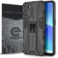 ETUI PANCERNE CASE COVER OBUDOWA FUTERAŁ + SZKŁO SZYBKA do OPPO RENO 6 5G