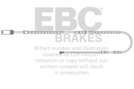 EBC EFA135 Indikátor opotrebenia, brzdové obloženie