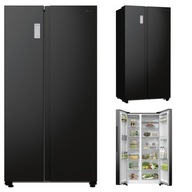 Lodówka Gorenje Side by side NoFrost Tryb wakacyjny A++ (E) Czarna 550l SBS