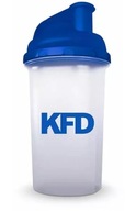 Shaker KFD 700 ml bezfarebné modré nápisy