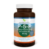 Medverita P-5-P 25 mg koenzýmový vit B6 60k