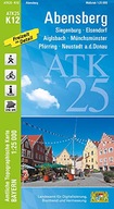 ATK25-K12 Abensberg Amtliche Topographische Karte 1:25000. 1:25`000: Pforri