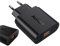 Ładowarka sieciowa AUKEY PA-T9 Quick Charge 3.0 1xUSB-A 19.5W 3A B. SZYBKA