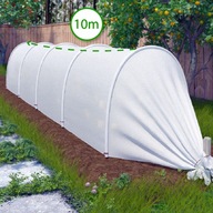 Szklarnia Tunel Premium Mrozoodporny agrofibrowy - Mega Garden 10m