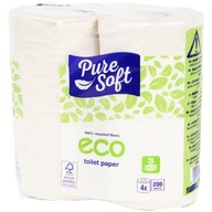 Toaletný papier 3-vrstvový 200 listov Pure Soft
