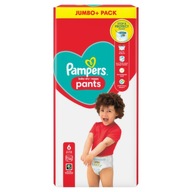 Pieluchomajtki Pampers Pants rozmiar 6 UK 54 szt.