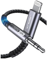 Jsaux MFI minijack (3,5 mm) - Lightning kábel 1,8 m