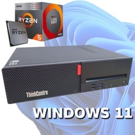 PC Lenovo M75s RYZEN 5 PRO Vega 11 4GB DDR4 500GB W10/11 RS232 PS2 DP VGA