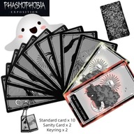 Tarotové karty Phasmophobia, zberateľské karty z hry Phasmophobia 12 ks